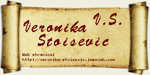 Veronika Stoišević vizit kartica